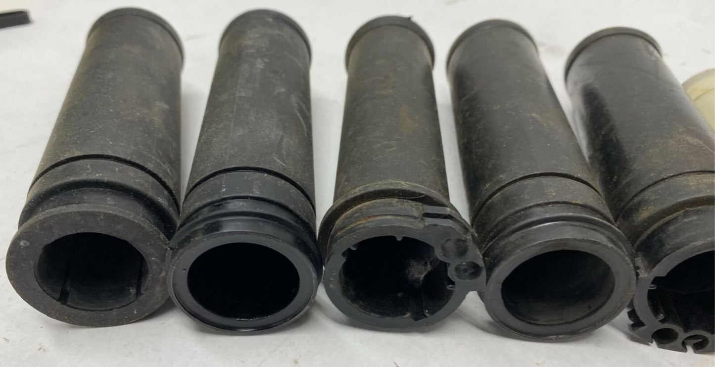 Large Lot of Stock OEM Harley Davidson Handlebar Grips Throttle Tubes