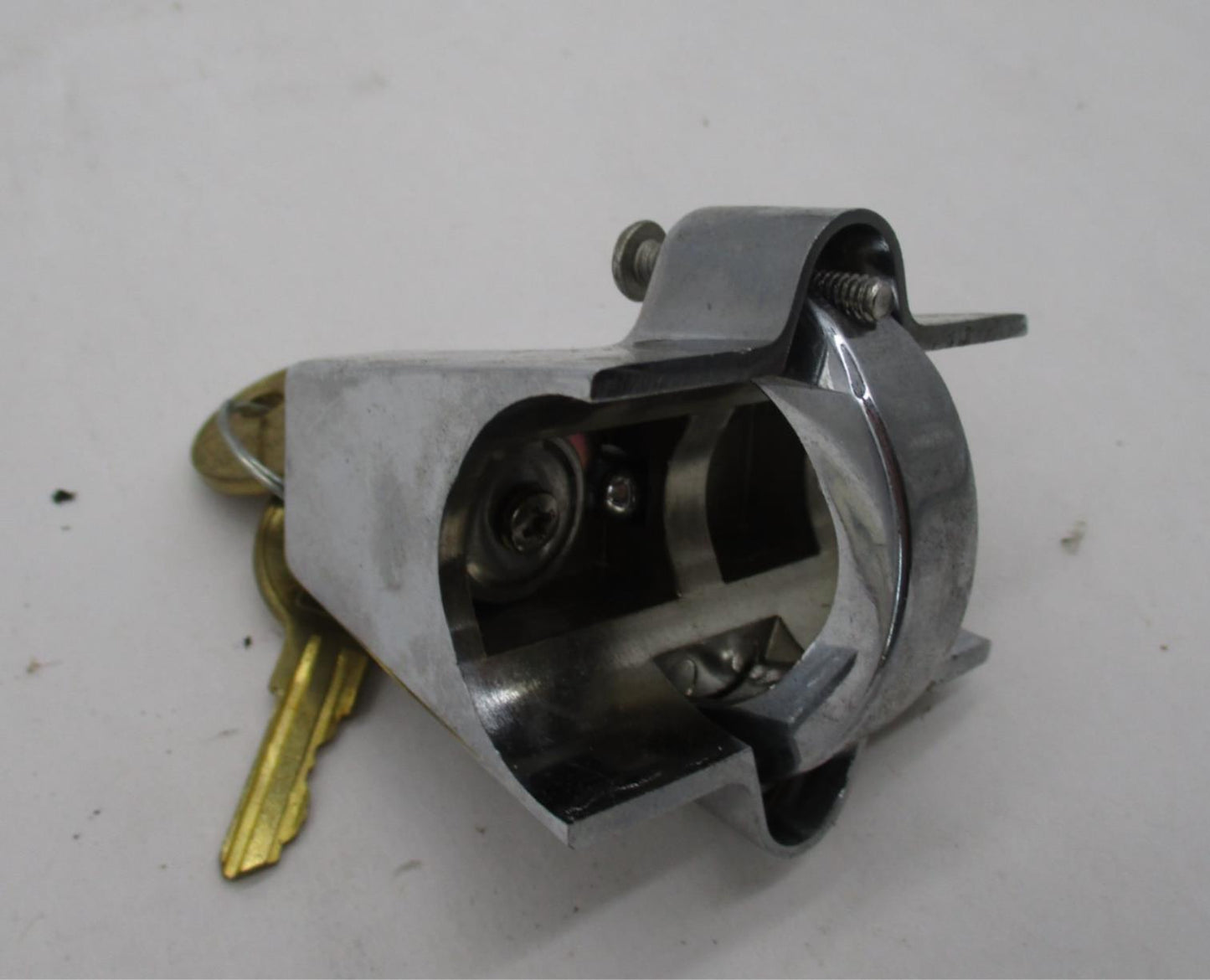 Universal Motorcycle Kuryakyn Helmet Lock with Keys 4232 Harley Honda Cruisers