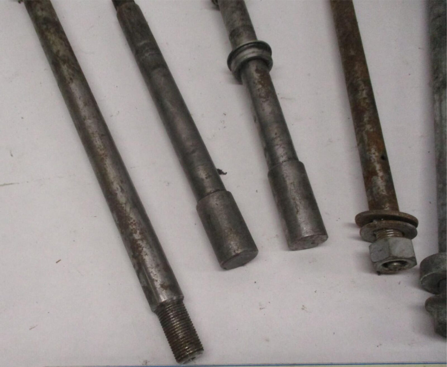 Mixed Lot of (5) Harley Front / Rear Wheel Axles Softail Dyna Sportster #1