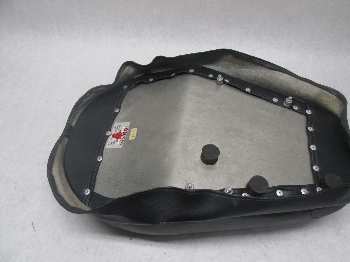 Vintage Motorcycle Boss Custom Diamond Stitched Solo Seat Vintage Y-2A BSA