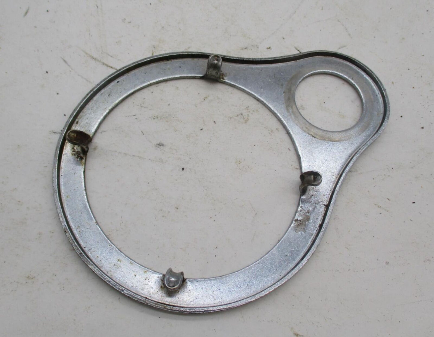 Vintage Motorcycle CZ Montessa Ducati Guzzi Single Gauge Mounting Bracket 3.5"