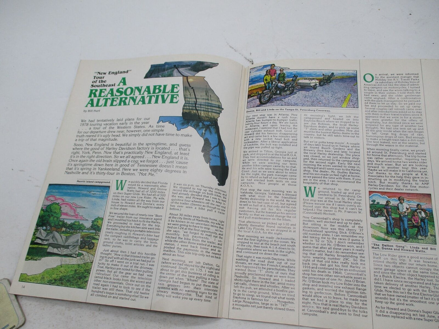 Harley Davidson Enthusiast Motorcycle Magazine Spring 1979