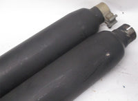 Harley Davidson Straight Open Black Painted Touring Exhaust Mufflers