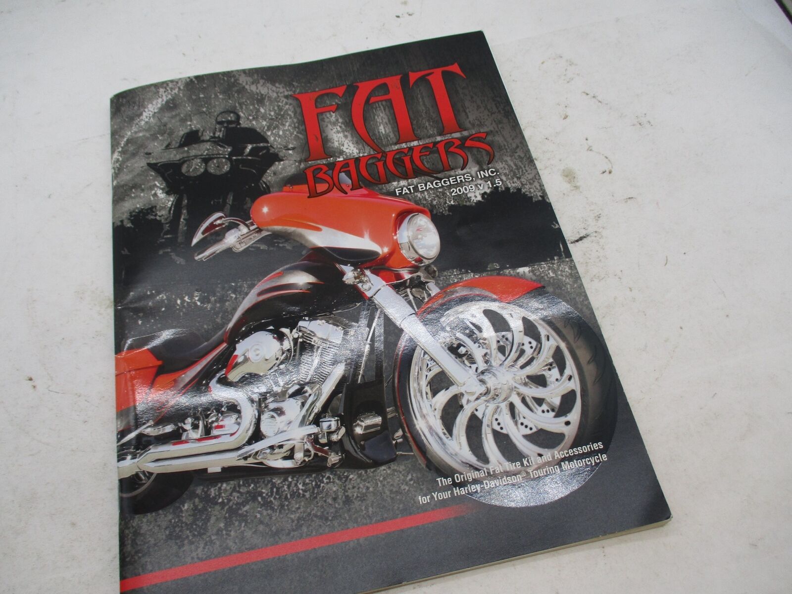 Fat Baggers 2009 Harley Davidson Fat Tire and Accessories Catalog Book