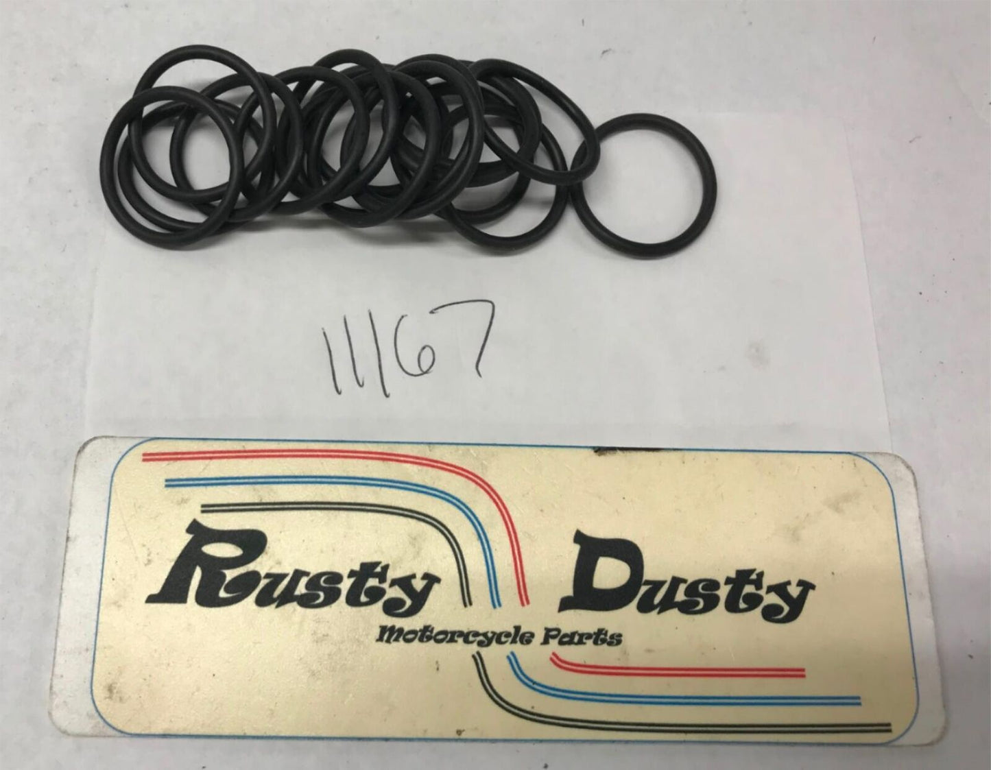 Lot (17) Harley O-Rings 11167 upper tappet guide