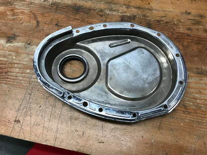 Chevy 350 small block timing chain cover nice condition