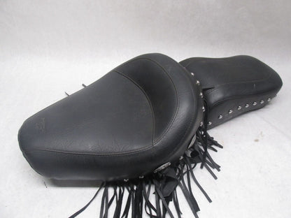 Harley Davidson Mustang Seat Chrome Studded with Conchos FX FL 58-84 75496 75340