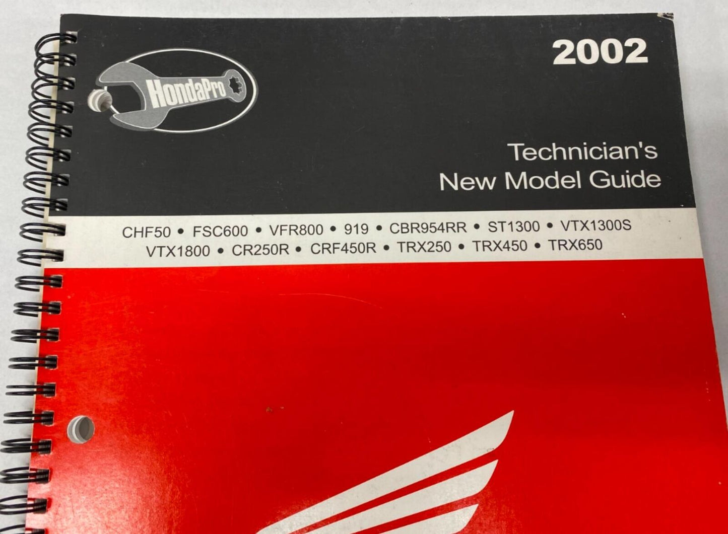 Honda 2002 Technicians New Model Guide