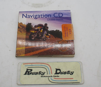 Harley Davidson Genuine Harman Becker Navigation Disk CD 76472-06A