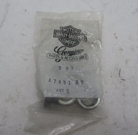 Pack of 5 Harley Davidson Genuine NOS Swingarm Cup Washers 47491-89