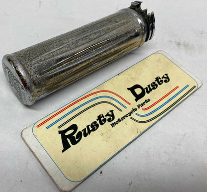 Harley Davidson Chopper Metal Custom Throttle Grip w/ Joker Engraved End