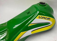 Brand New Loncin Green White Yellow Fuel Gas Tank