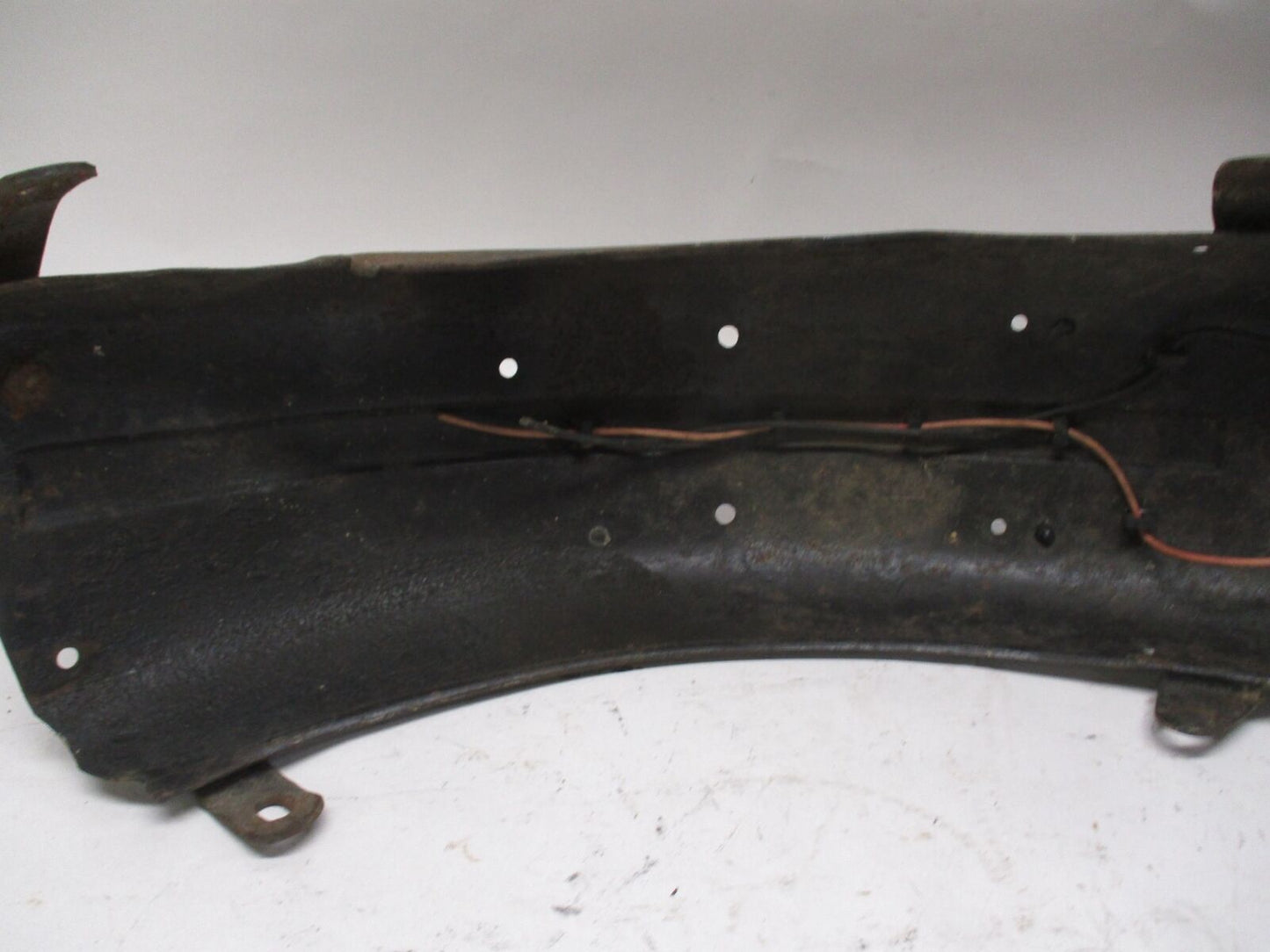 Triumph Rear Fender Blue w/ Lucas England Taillight 6"