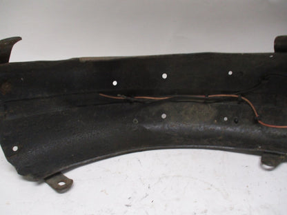 Triumph Rear Fender Blue w/ Lucas England Taillight 6"