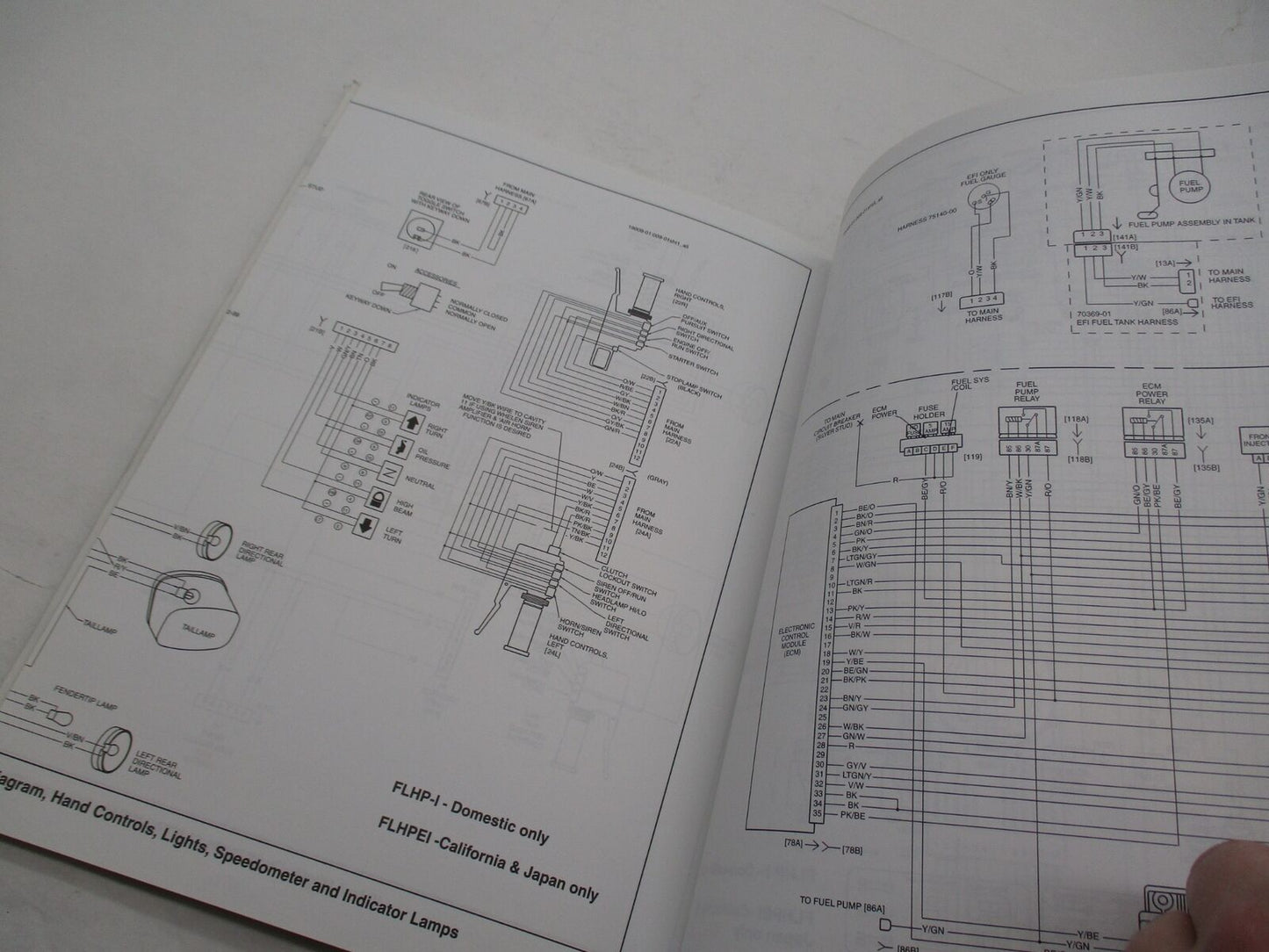Harley Davidson Official 2001 Police Service Manual Supplement 99483-01SP