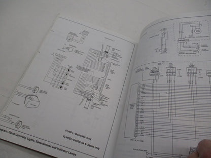Harley Davidson Official 2001 Police Service Manual Supplement 99483-01SP