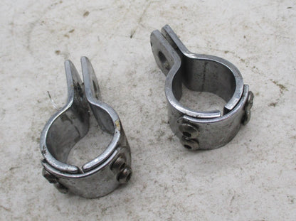Pair of Harley Davidson Highway Peg Crash Bar Clamps