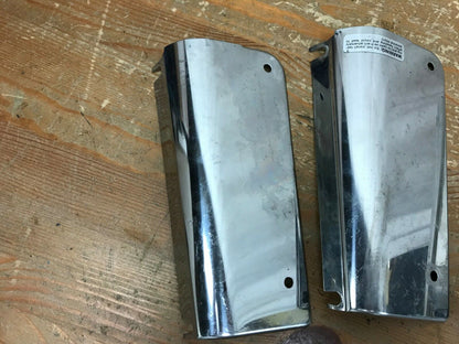 Lot of 3 Harley Chrome Fork Right side Covers 1986+ 67890-91A Fatboy Softail