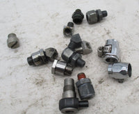 Mixed Lot of Harley Davidson Oil Line Fittings and Clamps