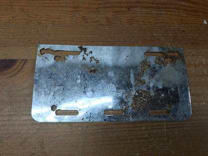 Harley Davidson Chrome License Plate Mount Holder Mounting Bracket Vintage