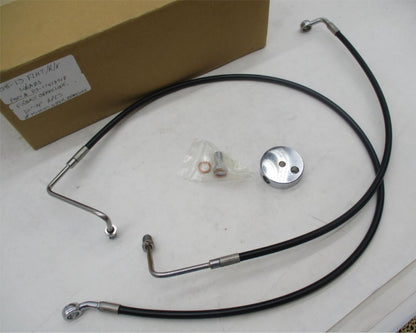 LA Choppers Harley Davidson 09-13 FL  Front Brake Lines 12"-14" APES DS-17413918