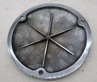 Harley Davidson Chrome Shovelhead 3 Hole Derby Cover