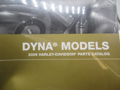 Harley Davidson Offical Factory 2009 Dyna Models Parts Catalog 99439-09