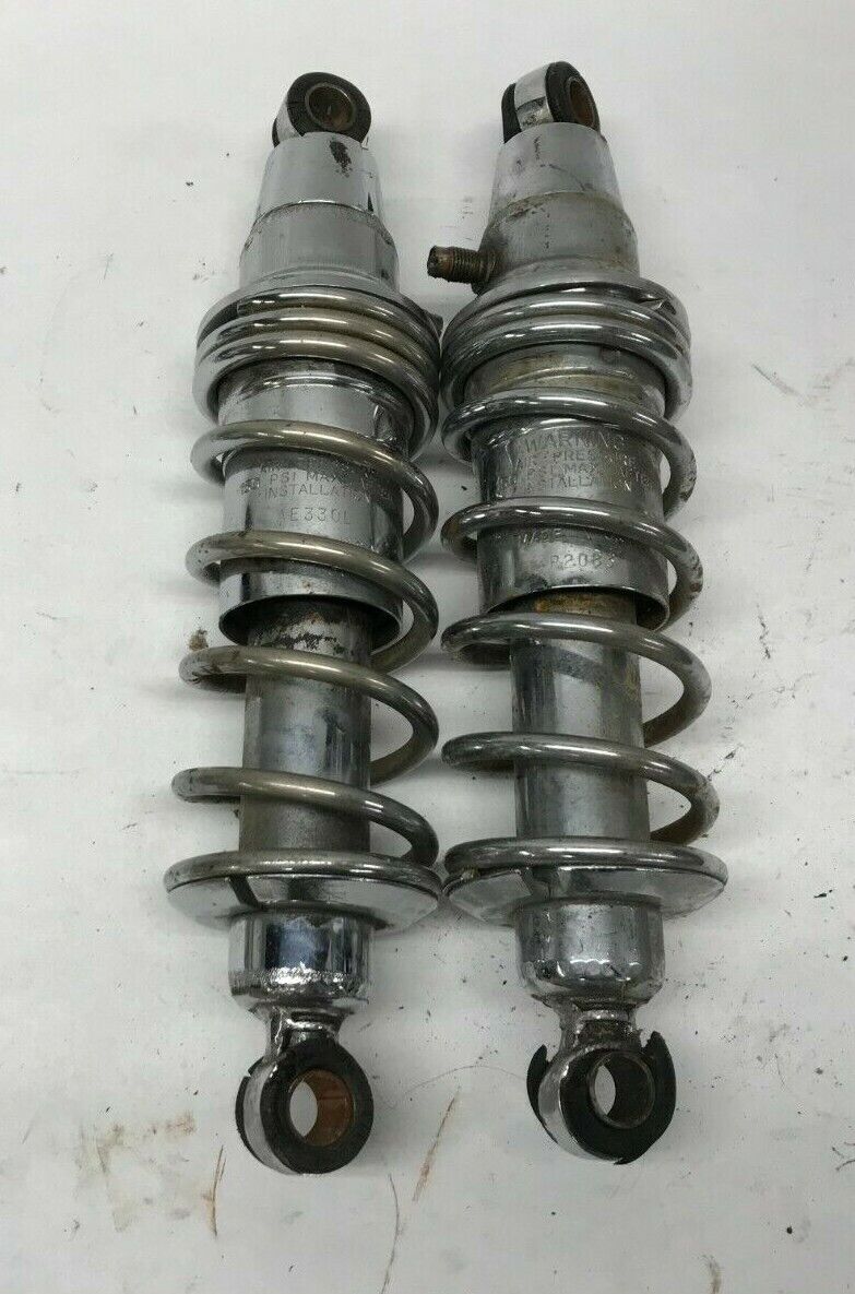 LeMans ProMan Pro Lift Air Shocks Motorcycle Street Bike 13" Eye to Eye