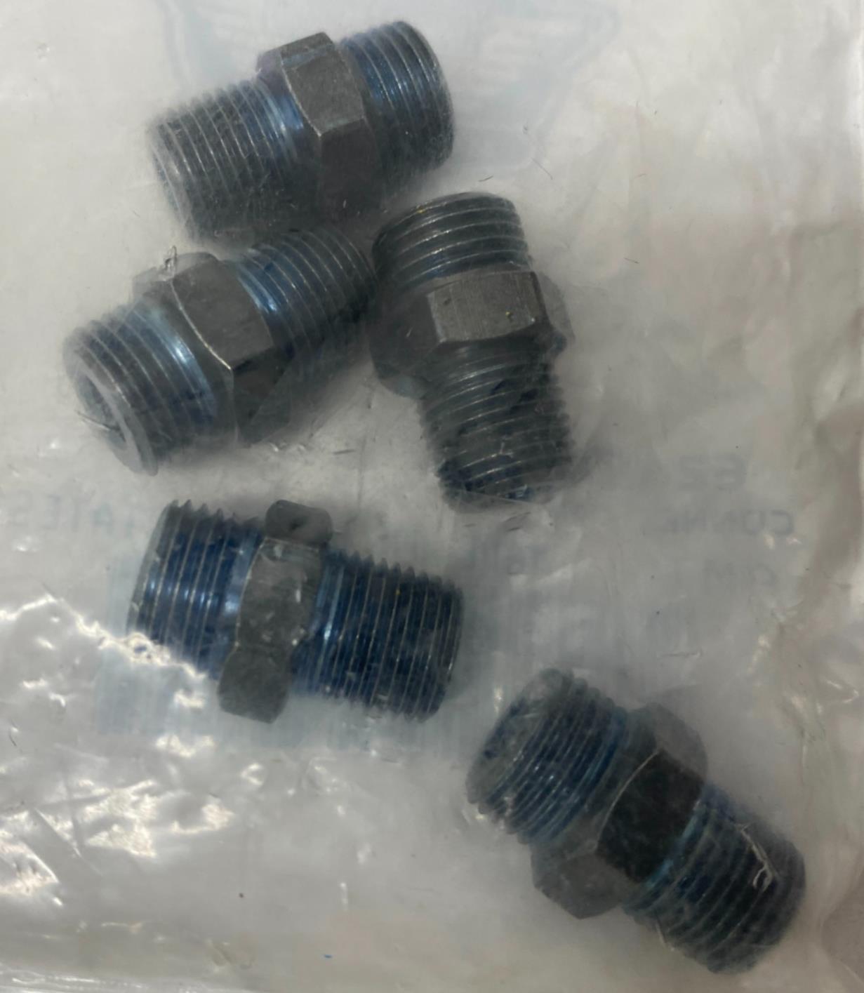 Harley Davidson Genuine Set of (5) Oil Line Connector 62484-81