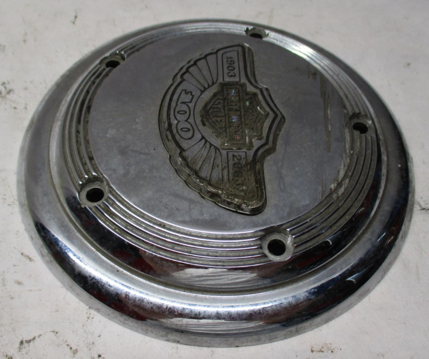 Harley 100th Anniversary Chrome Air Cleaner Cover 29019-03