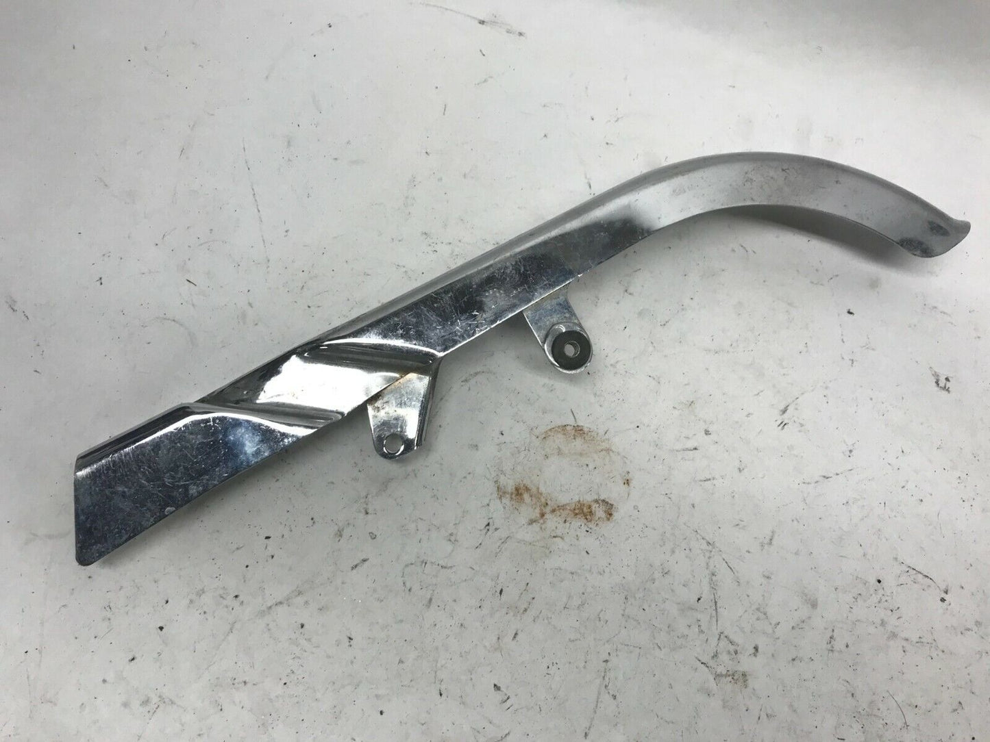 HARLEY-DAVIDSON SOFTAIL CHROME DEBRIS DEFLECTOR BELT GUARD UPPER