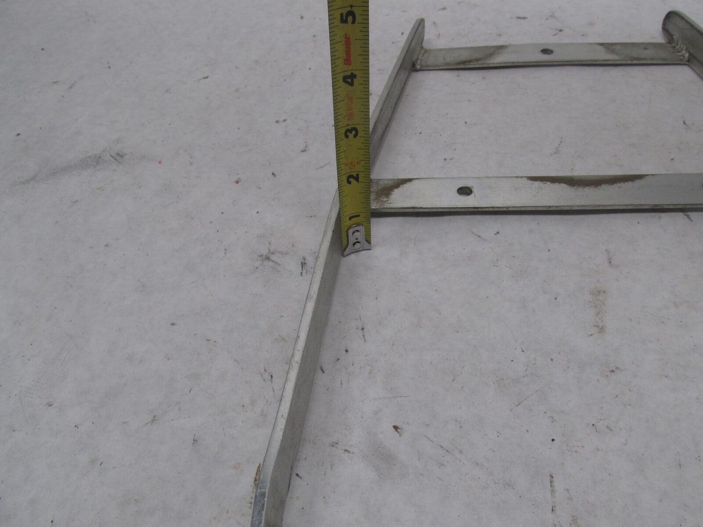 Vintage BMW Airhead Motorcycle Aluminum Rear Luggage Rack Mount Bracket