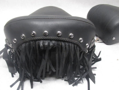 Harley Davidson Mustang Seat Chrome Studded with Conchos FX FL 58-84 75496 75340