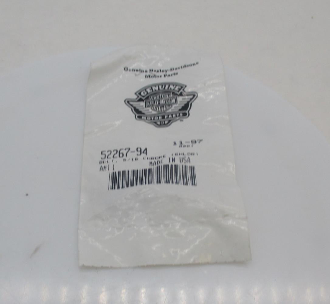 Harley-Davidson Genuine NOS 5/16" Chrome Shoulder Bolt 52267-94