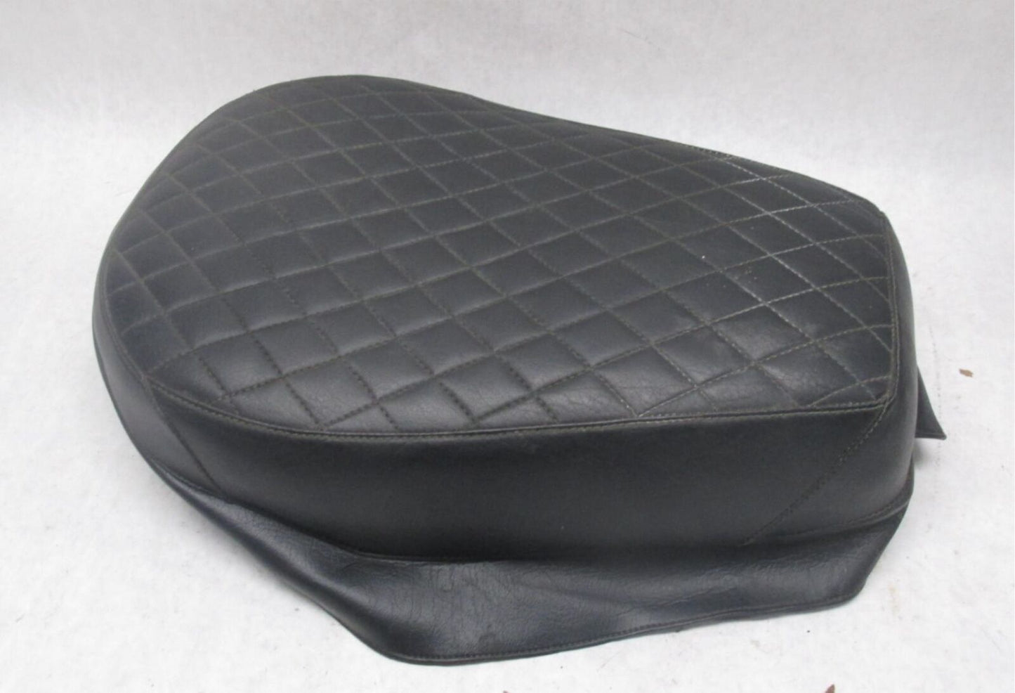 Vintage Motorcycle Boss Custom Diamond Stitched Solo Seat Vintage Y-2A BSA