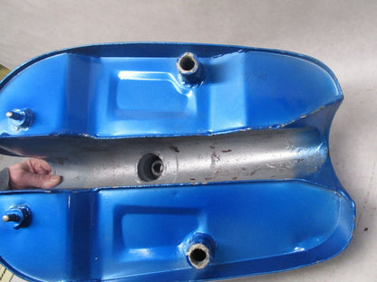 Original Repainted BSA Blue Silver Catalina Gas Fuel Tank Gold Star w/ Cap