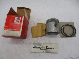 Harley Davidson Genuine NOS 750cc WL WLA Servi Car Piston & Rings Set 22253-29B