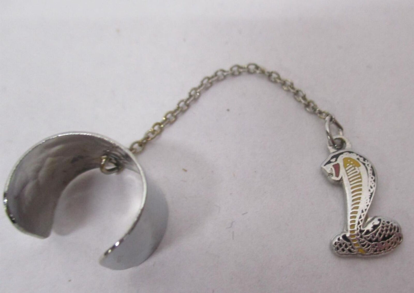 Cobra Snake Silver Dangle Pendant Charm Necklace Jewelry Shelby