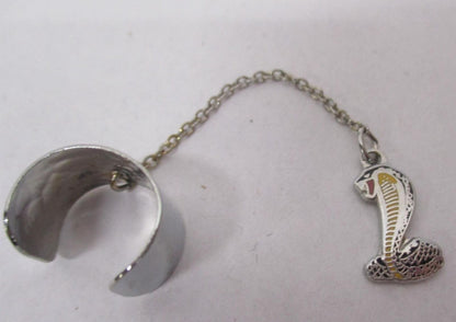 Cobra Snake Silver Dangle Pendant Charm Necklace Jewelry Shelby
