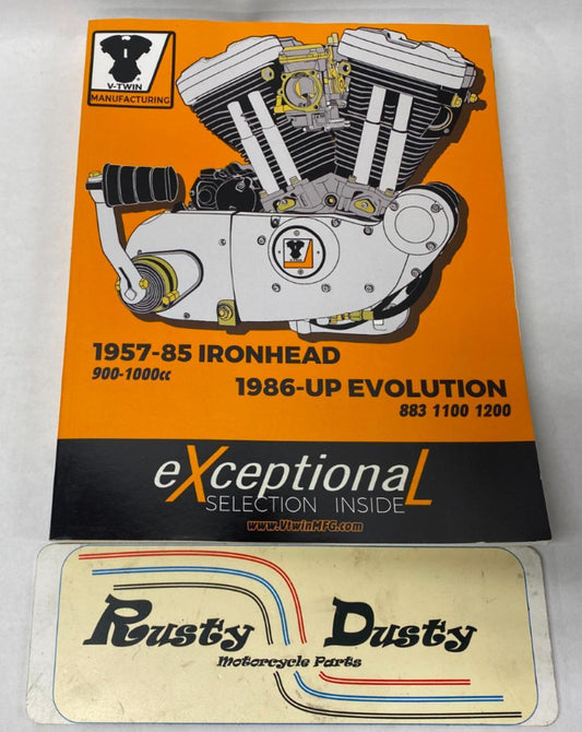 V-Twin Manufacturing 1957-1985 Ironhead 1986-Up Evo Catalog