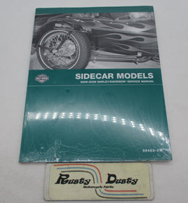 Harley Davidson Official Factory 2006-2009 Sidecar Service Manual 99485-09