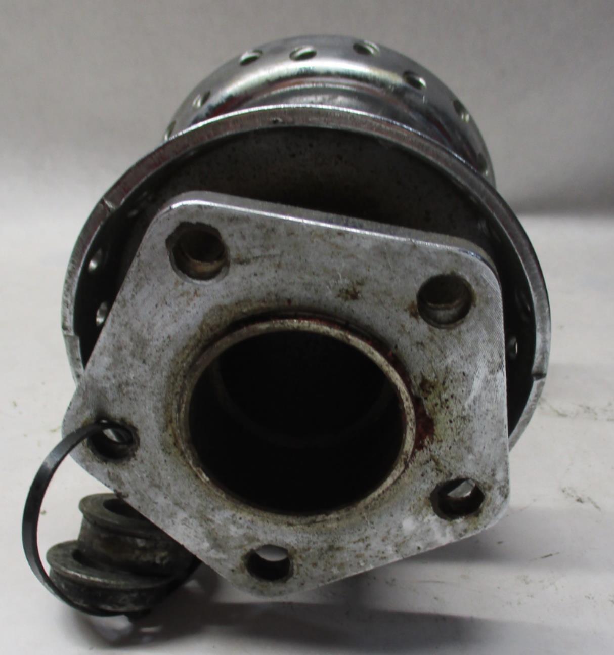 Harley Davidson Chrome Spoked Wheel Hub w/ Spacers Shovelhead Front
