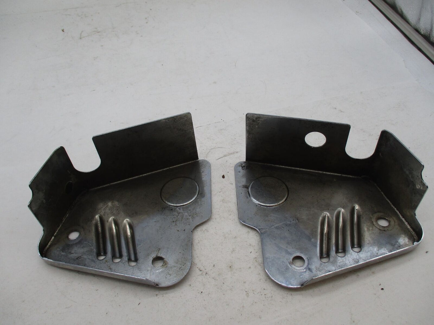 Pair of Harley Davidson 84-95 FLH, FLT Khrome Werks Chrome Brake Caliper Covers