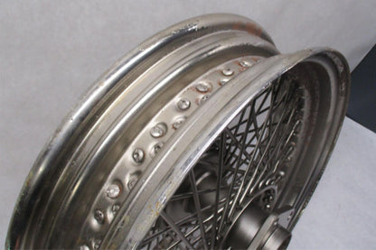 Harley Davidson 16"x 3.25" Painted Double Spoke 80 Spoke Rim Wheel