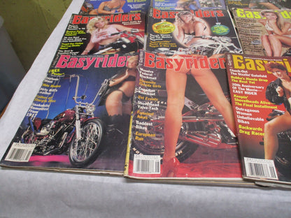 Lot of (16) VTG Easy Rider Harley Davidson Chopper Magazines 1988-1989 Lot #3