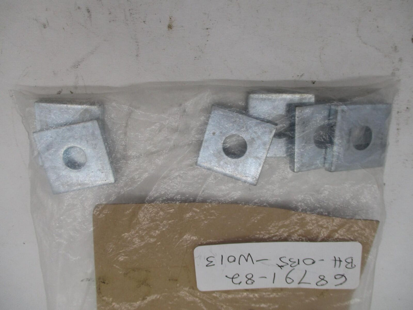 Lot of 6 Harley Davidson Genuine NOS Turn Signal Square Washers 68791-82