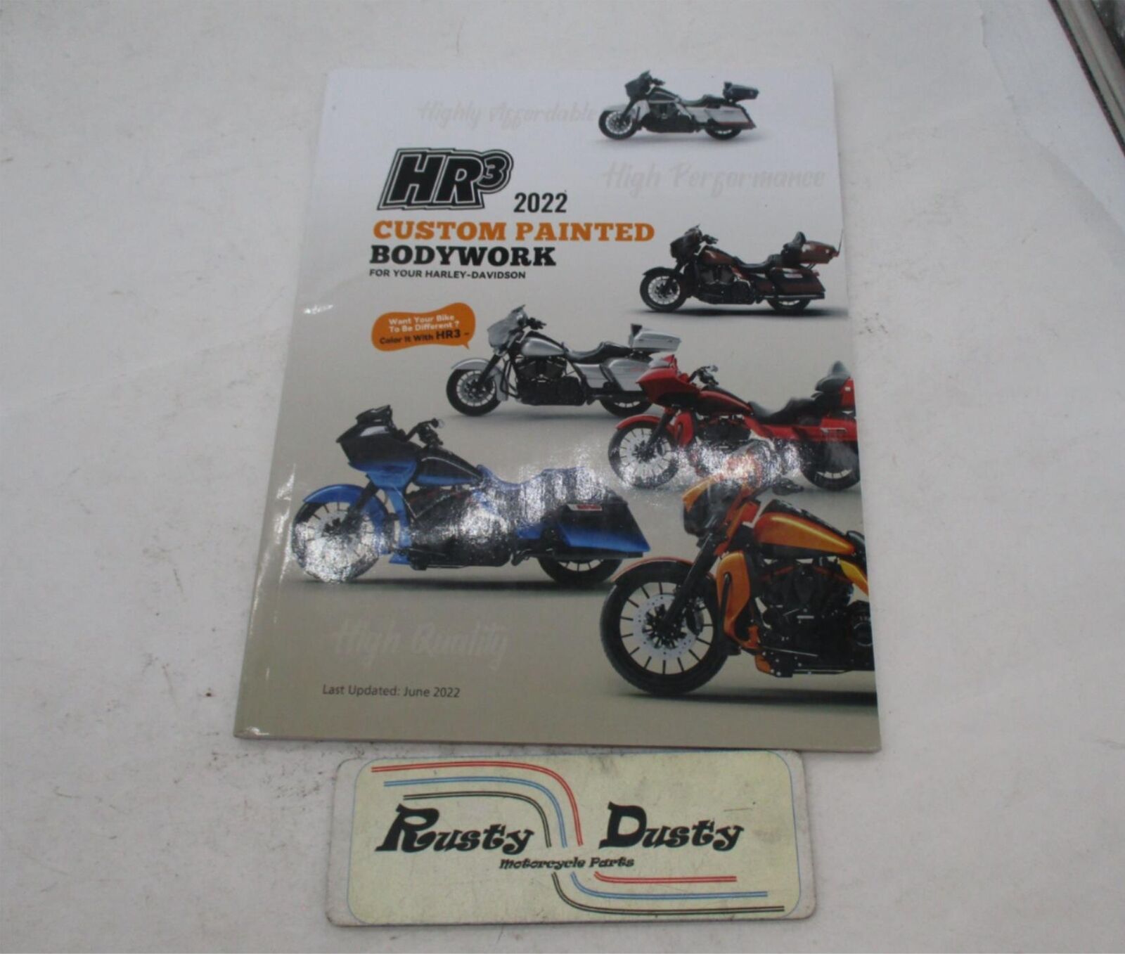 Rusty Catalog 2022 HR3 Harley Davidson Custom Painted Body Kit Catalog – Rusty Dusty ...