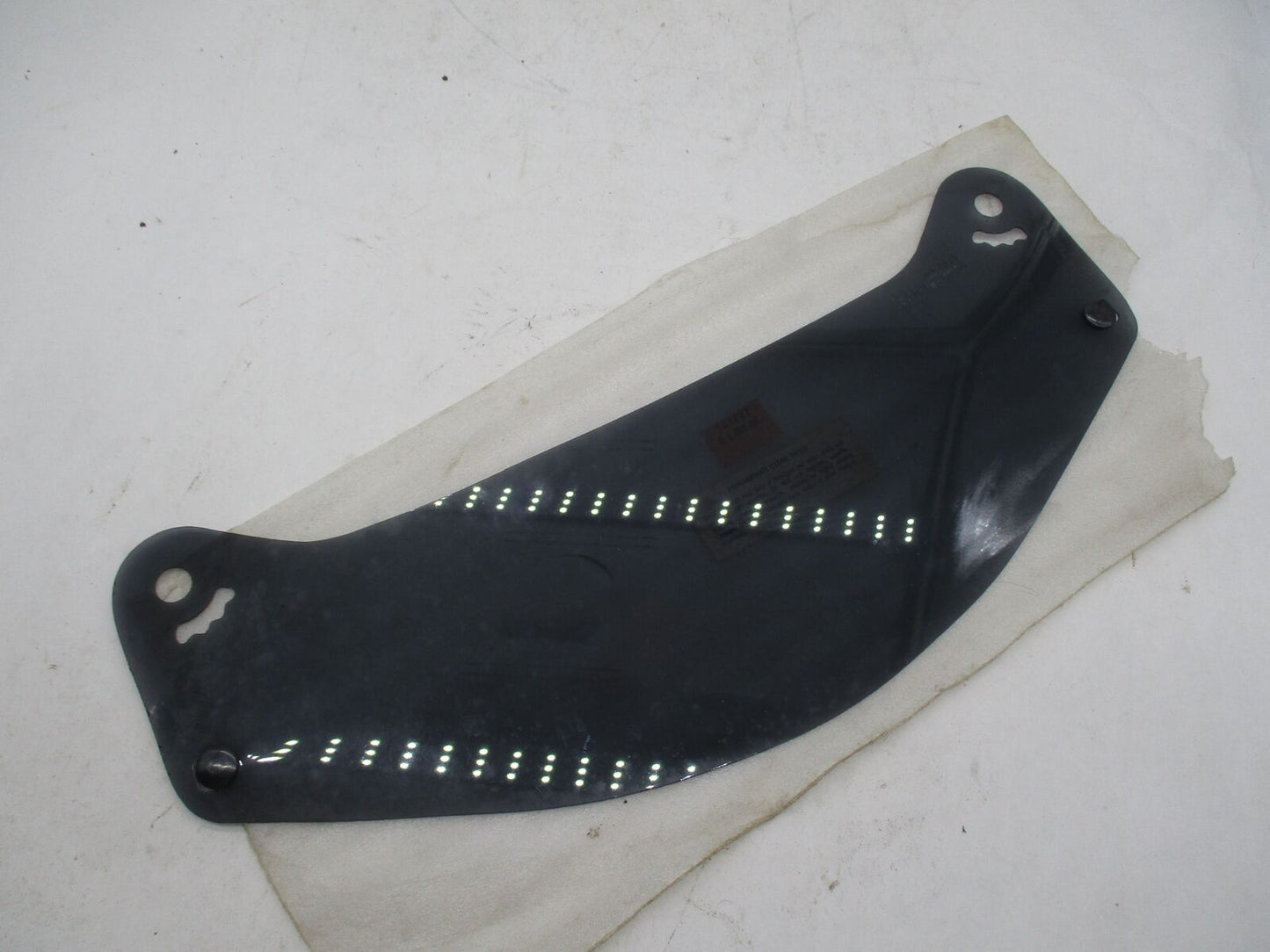 Vintage Motorcycle Smoked Helmet Visor Shield Flat JHI-12 FC-56