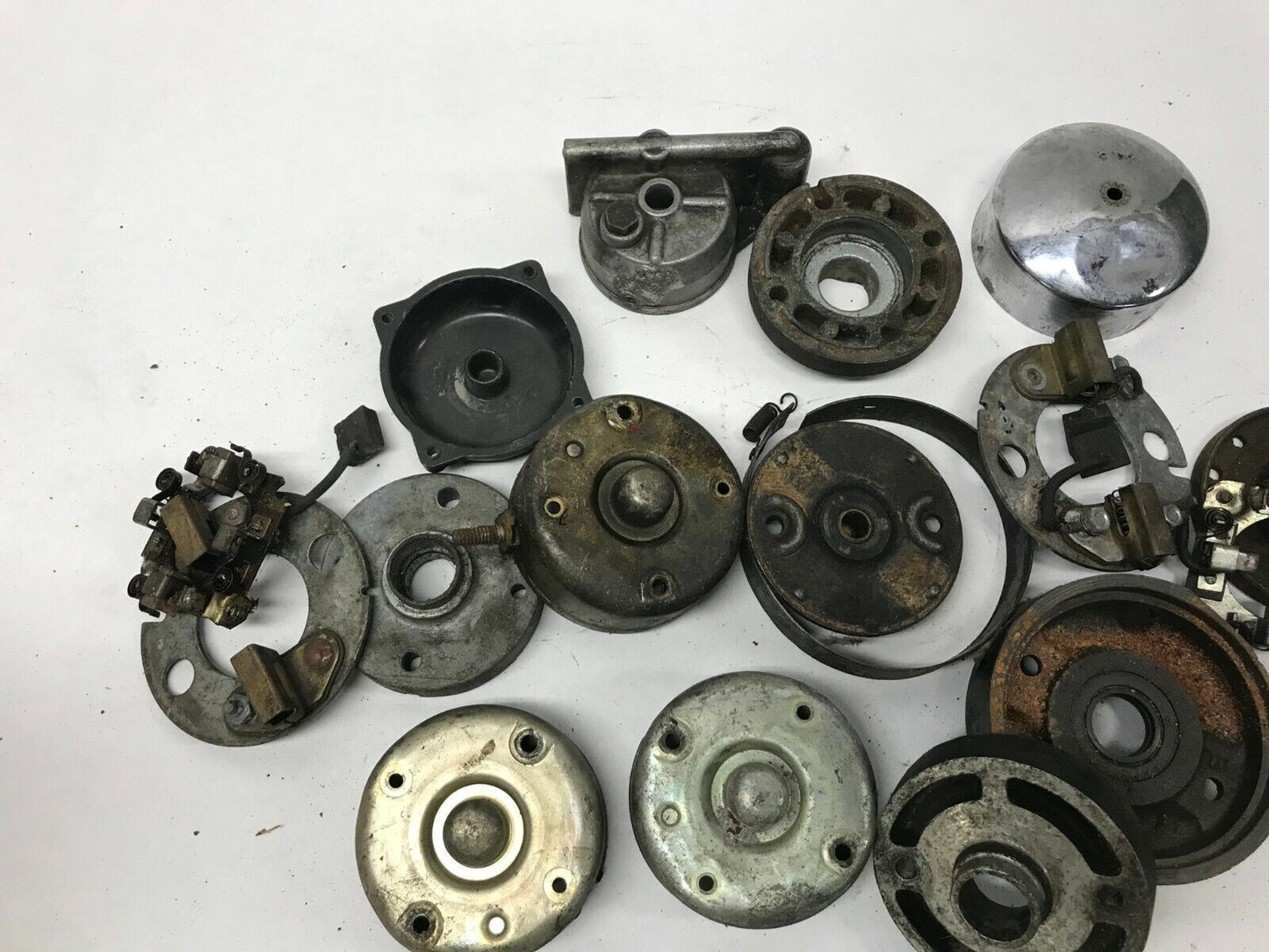 Huge Lot of Harley Davidson Starter  Motor Parts XL XLCH Ironhead end covers etc