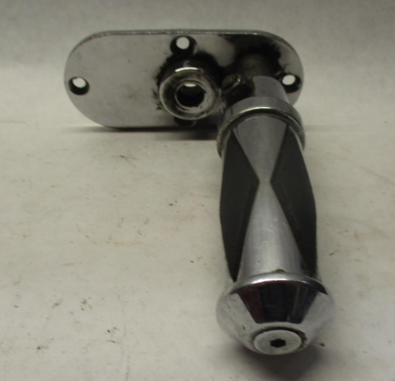 Harley Davidson Chrome Primary Inspection Cover w/ Diamond Foot Peg